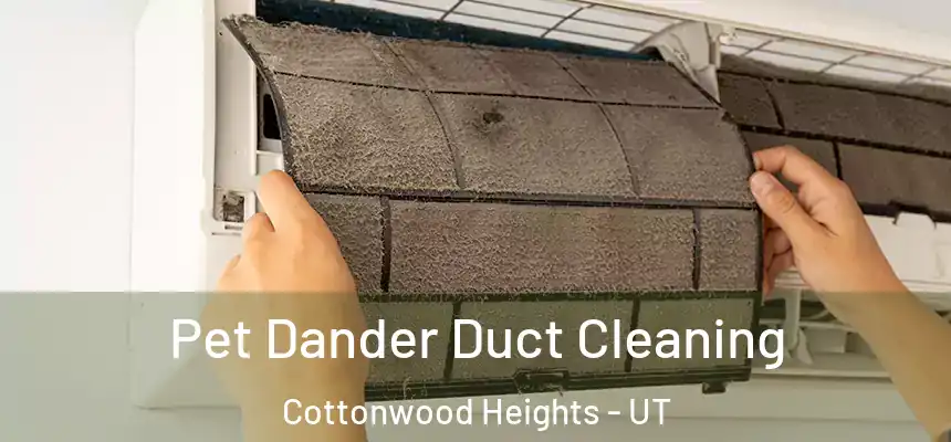  Pet Dander Duct Cleaning Cottonwood Heights - UT